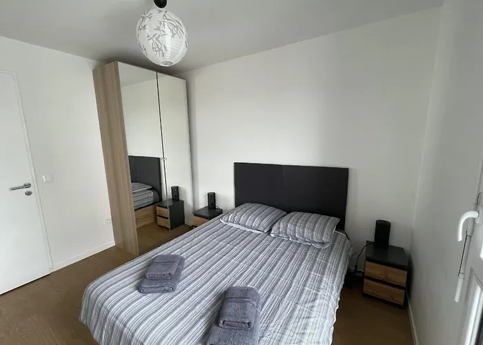 Spacious Flat With Terrace סן-דני